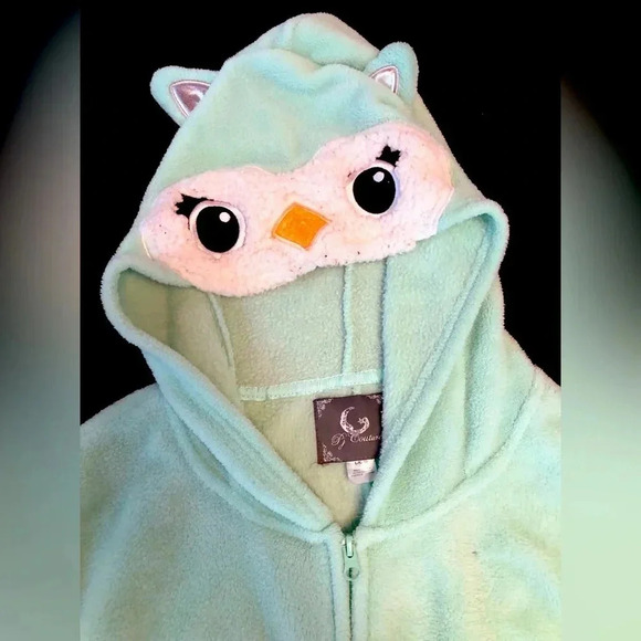 Little Hoot Owl Costume / PJs made by PJ Couture size Large - Picture 7 of 7